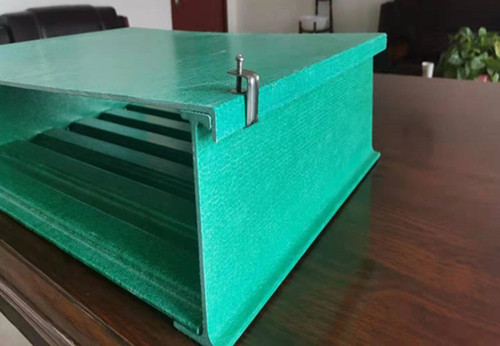 槽式玻璃钢电缆桥架的安装要点二